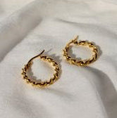 Stardust Texture Hoops